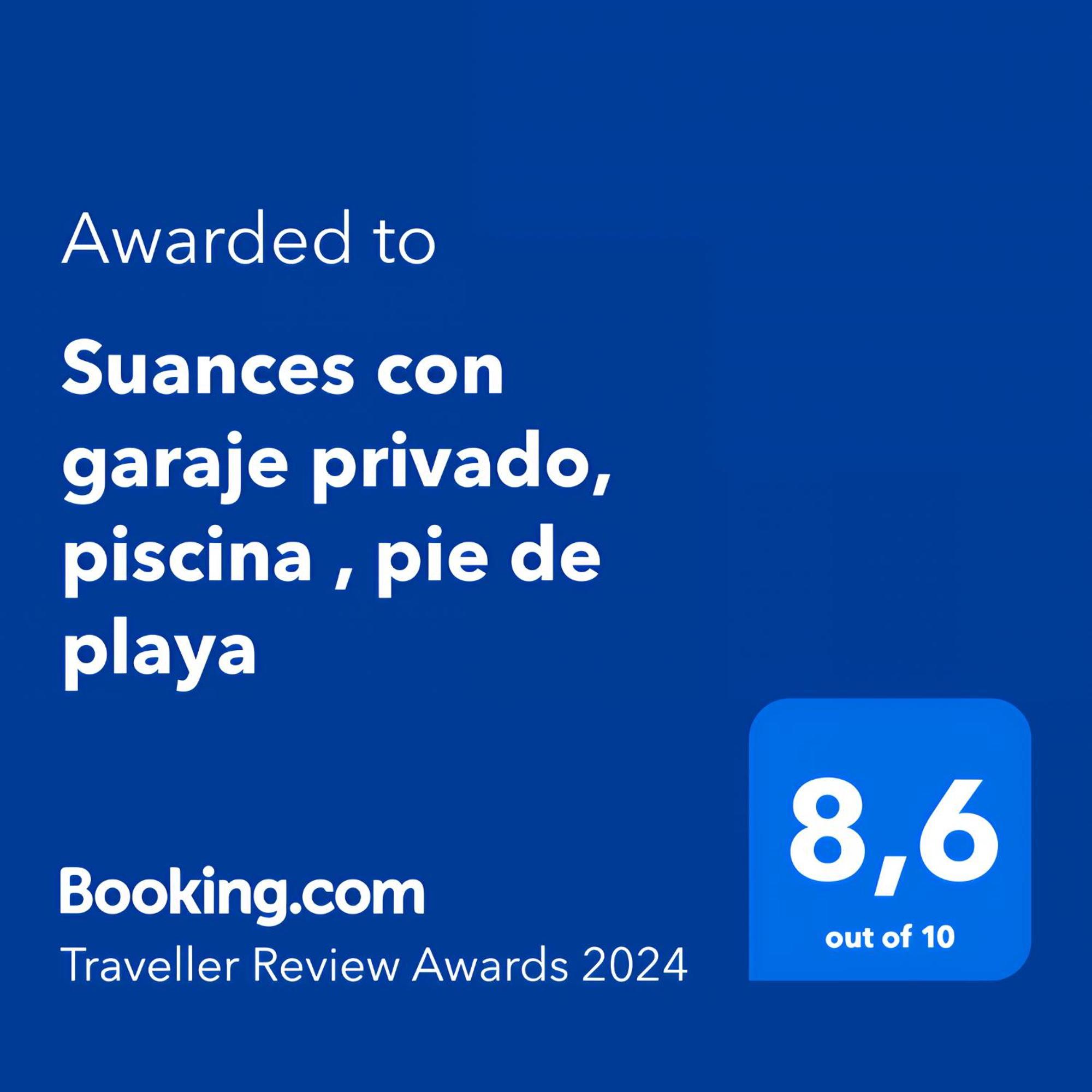 Appartement Suances Con Garaje Privado, Piscina , Pie De Playa Extérieur photo
